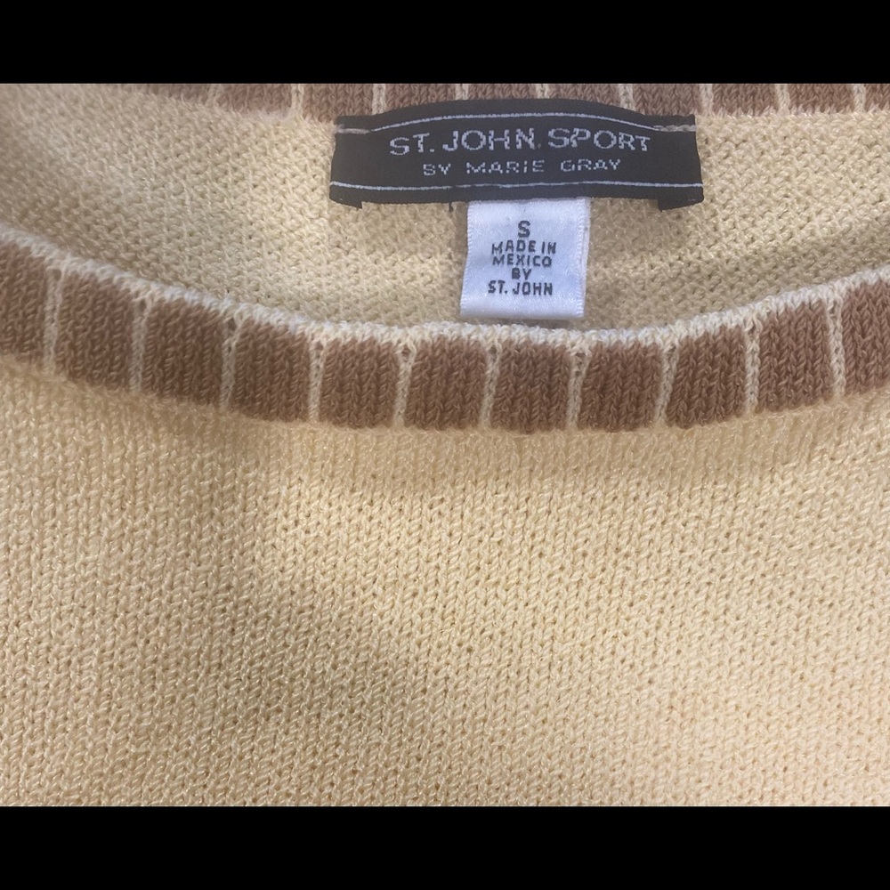 St.John sport knit top. - Picture 3 of 3